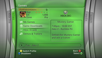 \"xbox360\u7684\u754c\u9762\"